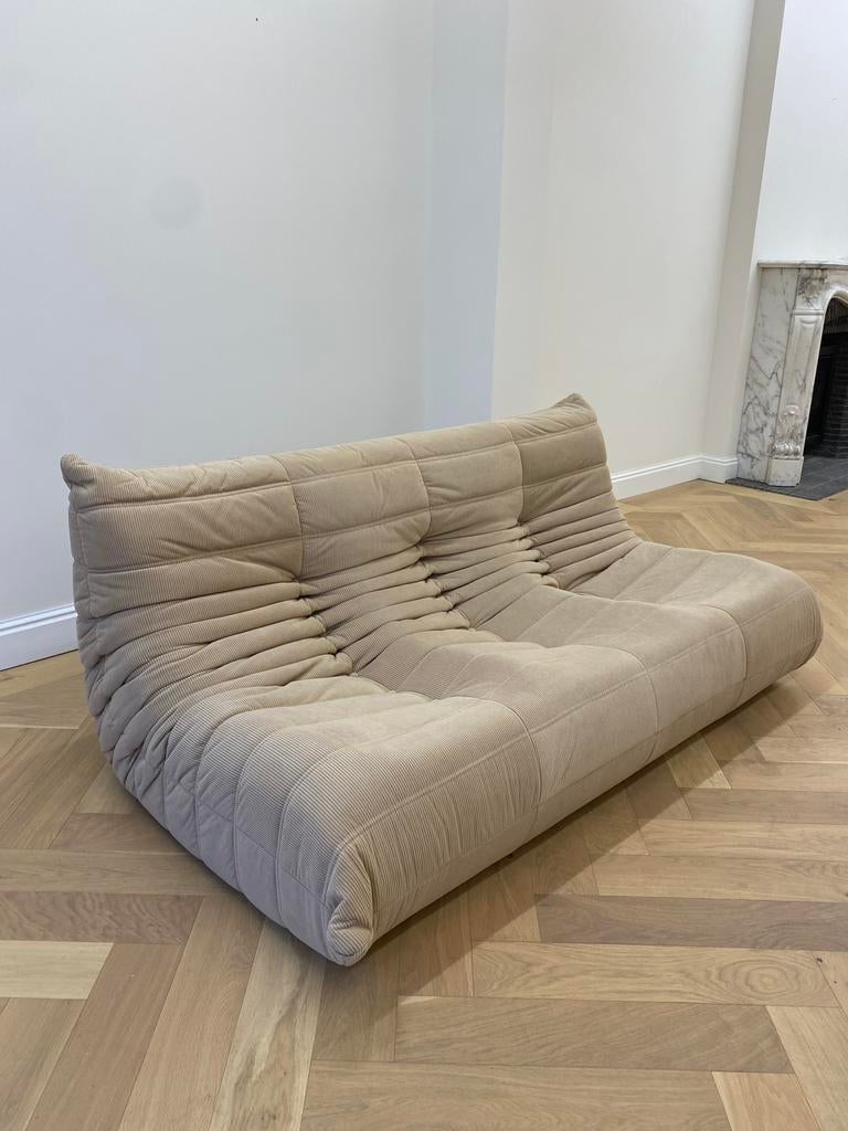 3-zit designzetel, Ophalen, Zo goed als nieuw, Stof