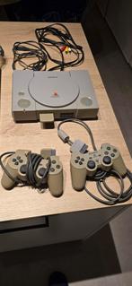 Playstation 1 met 2 controllers + memory card, Games en Spelcomputers, Ophalen, Met 2 controllers