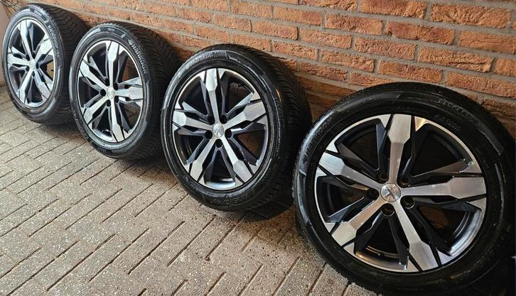 Kit toutes saisons 18" Peugeot 3008 5008 5x108 Hankook 7mm T, Autos : Pièces & Accessoires, Autres pièces automobiles, Peugeot