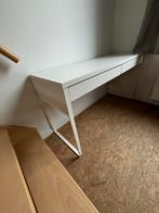Witte bureau, Huis en Inrichting, Bureaus, Ophalen, Gebruikt, Bureau
