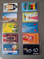 11 telefoonkaarten Frankrijk lot 97T, Verzamelen, Telefoonkaarten, Ophalen of Verzenden