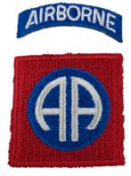 orginele  amerikaanse ww2 82 airborne patch, Ophalen of Verzenden