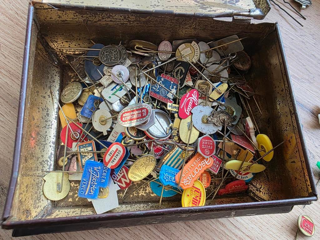 Lot vintage pinnetjes van circa 1960, Enlèvement ou Envoi, Utilisé, Autres types