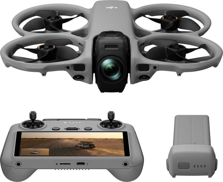 DJI Avata 360 (DJI RC 2), Audio, Tv en Foto, Drones, Nieuw, Racedrone, Topkwaliteit, DJI, 250 tot 900 gram, 15 tot 30 minuten