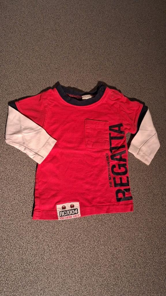 Longsleeve Orchestra Baby Boy maat 68, Kinderen en Baby's, Babykleding | Maat 68, Gebruikt, Ophalen of Verzenden, Jongetje, Shirtje of Longsleeve