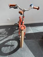 Veloretti maxi 16 inch zalmroze incl zijwieltjes, Fietsen en Brommers, Fietsen | Kinderfietsjes, Ophalen, Gebruikt, 16 tot 20 inch