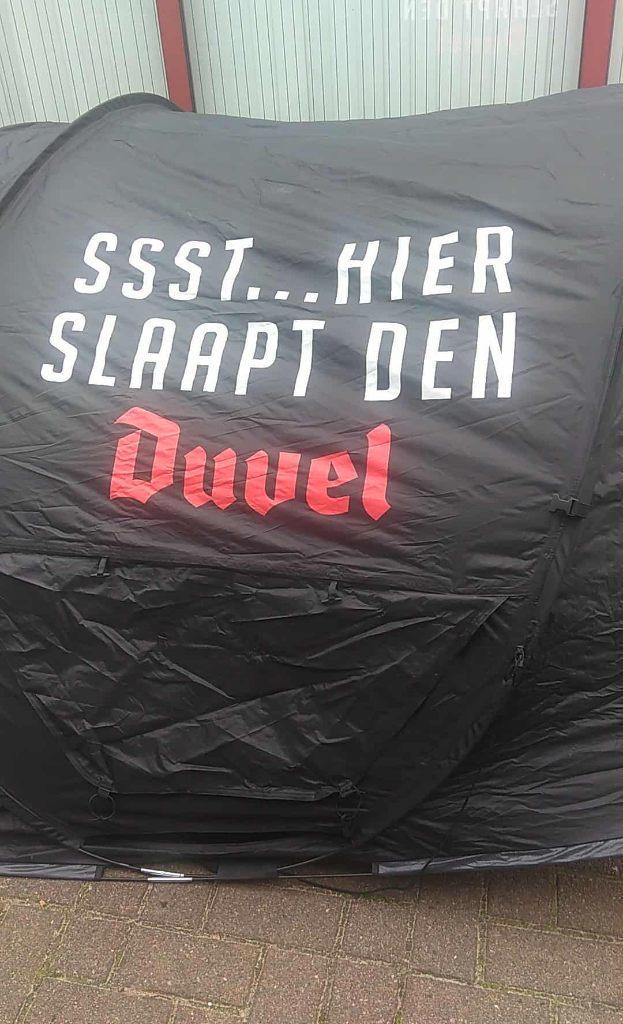 Duvel tent en groene tent Allebei POP UP, Caravans en Kamperen, Tenten, Ophalen of Verzenden