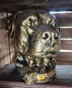 Polyester honden koppen, bruikbaar als urn ook, Enlèvement, Neuf, Synthétique, Animal