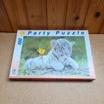 Puzzel witte tijger - 100 stukjes, Kinderen en Baby's, Ophalen of Verzenden, Meer dan 50 stukjes, Gebruikt