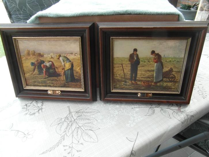 2 SCHILDERIJEN, Antiquités & Art, Art | Peinture | Classique, Enlèvement