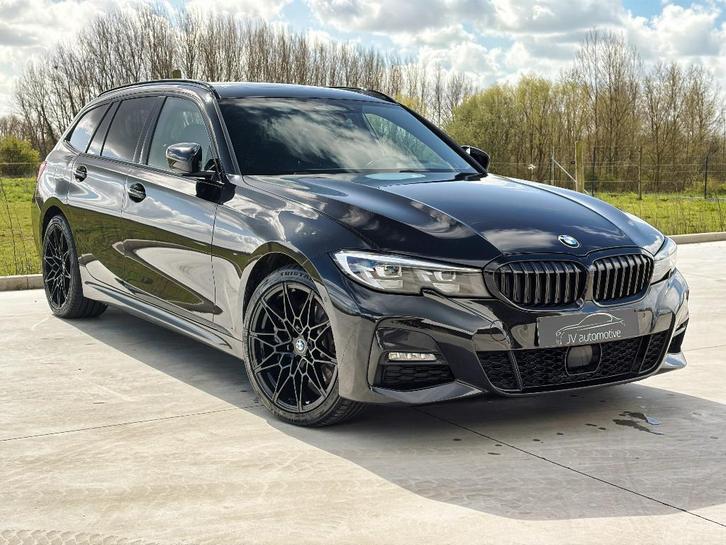 BMW 330e - 2021 - 136.352km - M-pack - Pano - H&K, Autos, BMW, Entreprise, Achat, Série 3, Caméra de recul, Phares directionnels