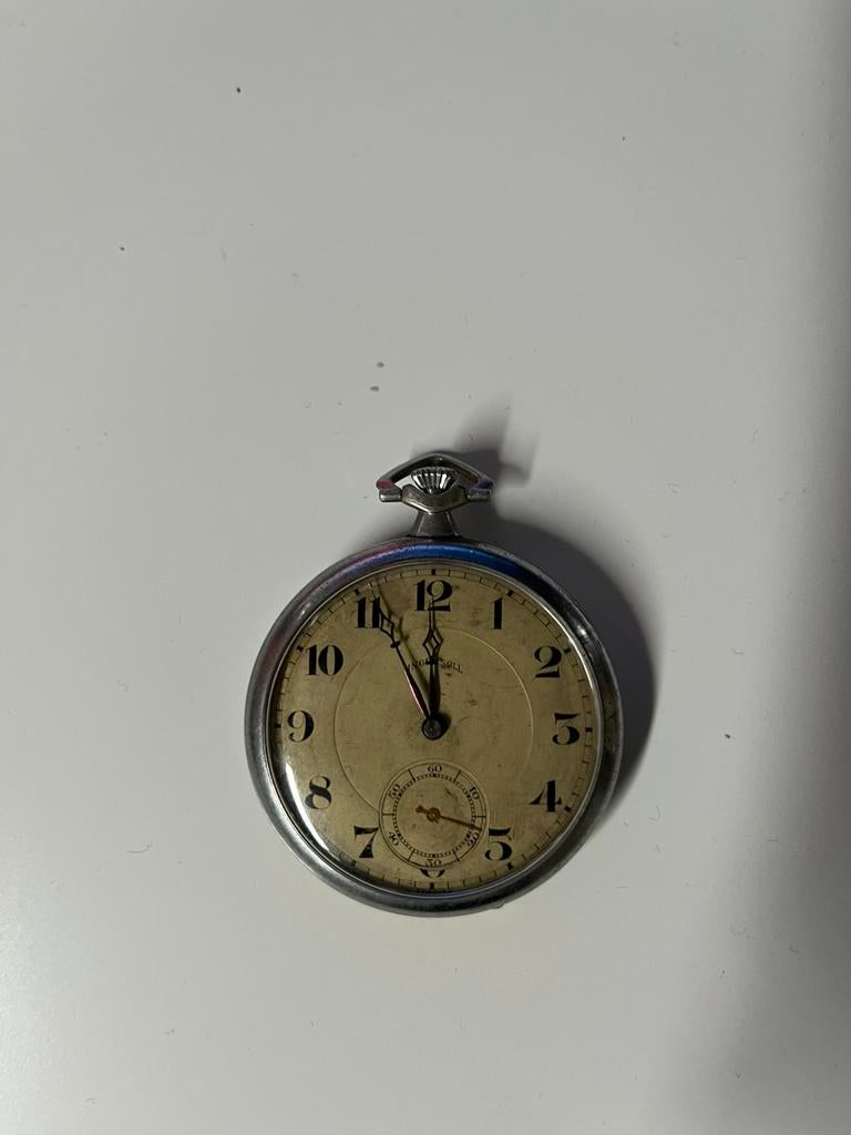 Zakhorloge ingersoll 1902, Enlèvement, Montre de poche