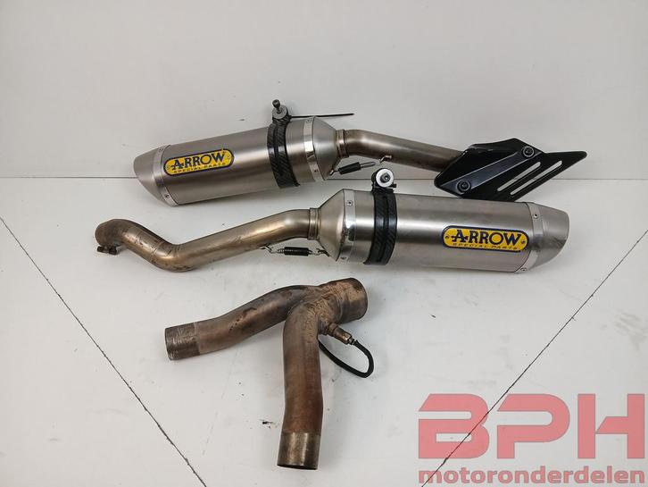 Arrow dempers Suzuki GSX-R 1000 K7 - K8 2007 t/m 2008 uitlaa, Motoren, Onderdelen | Suzuki, Gebruikt, Ophalen of Verzenden