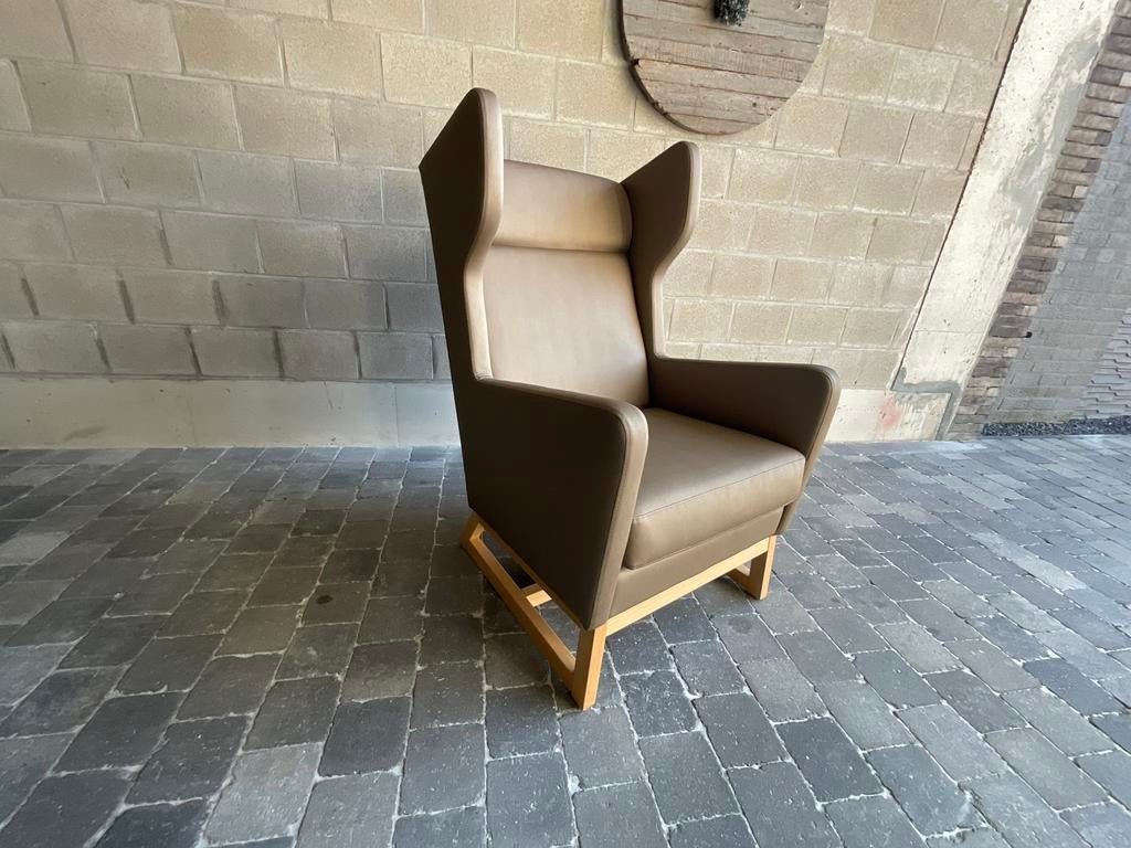 KAJA Wing square fauteuil, Huis en Inrichting, Fauteuils, Zo goed als nieuw, Ophalen