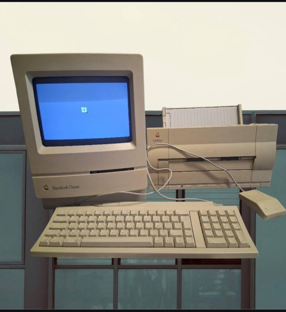 apple macintosch vintage colmputer, Computers en Software, Vintage Computers, Ophalen