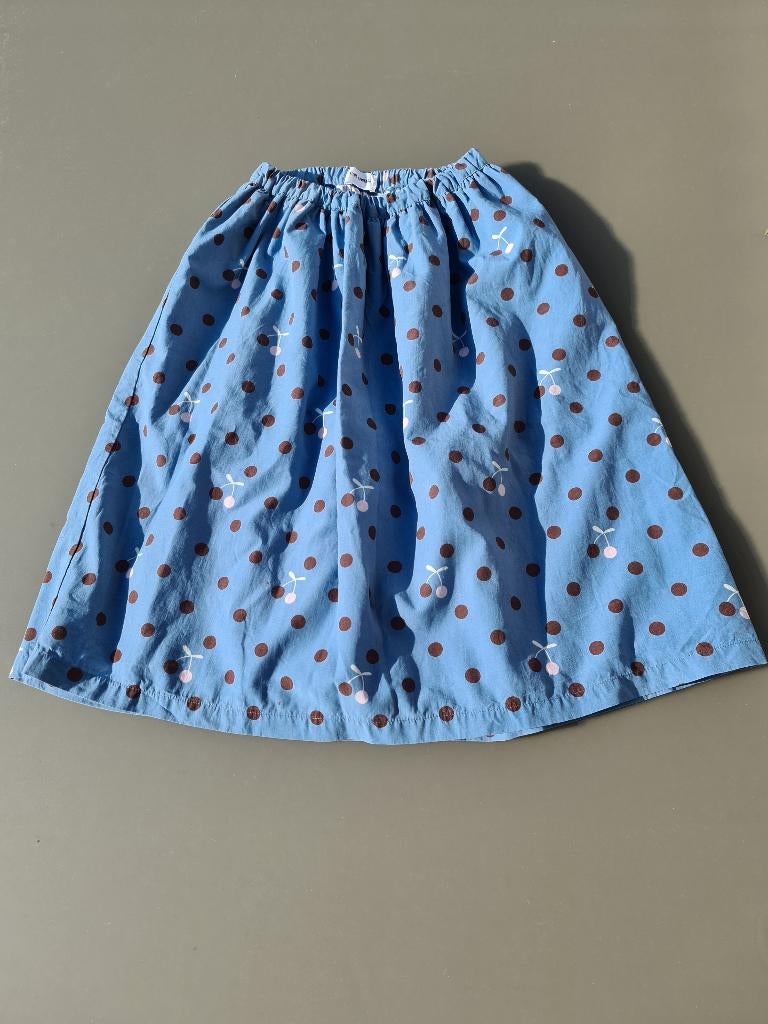 blauwe rok met bollen, Filou & Friends, 128, Enfants & Bébés, Vêtements enfant | Taille 128, Enlèvement, Comme neuf
