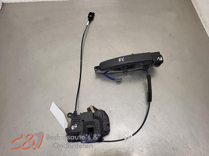 Deurslot Mechaniek 2Deurs rechts van een Renault Trafic, Gebruikt, -, Renault, -