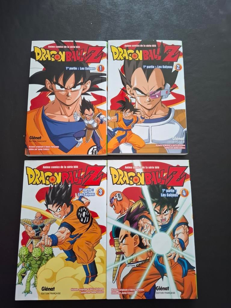 4 mangas Neuf: Dragon Ball Z  Akira Toriyama- Shonen Glenat, Livres, Comics, Enlèvement, Neuf, Akira Toriyama