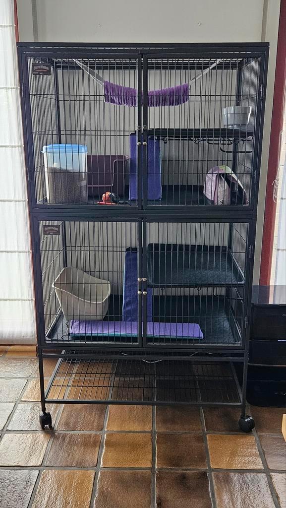 Ferret Nation Model 182 compleet met toebehoren, Dieren en Toebehoren, Knaagdieren en Konijnen | Hokken en Kooien, Zo goed als nieuw