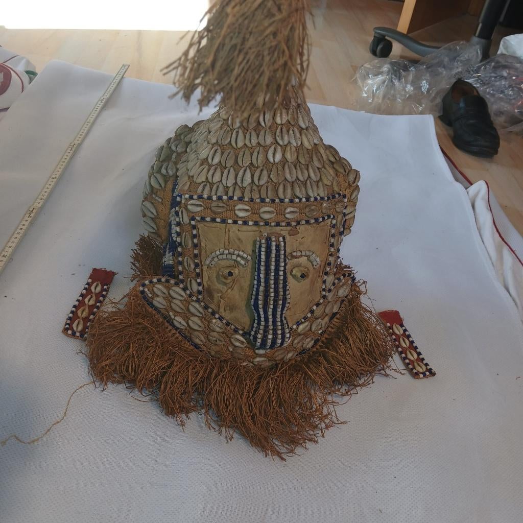 Masque Africain antiquité, tout beau., Antiquités & Art, Enlèvement