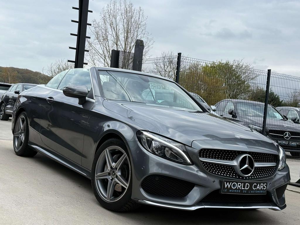 Mercedes-Benz C-Klasse 180 Cabriolet PACK AMG BOITE AUTO. NA, Auto's, 4 zetels, Achterwielaandrijving, Gebruikt, Cabriolet