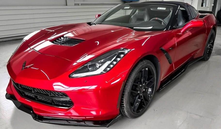 PRACHTIGE CHEVROLET CORVETTE C7 6.2 V8 466PK 38000km, Auto's, Particulier, Onderhoudsboekje, Te koop, Handgeschakeld