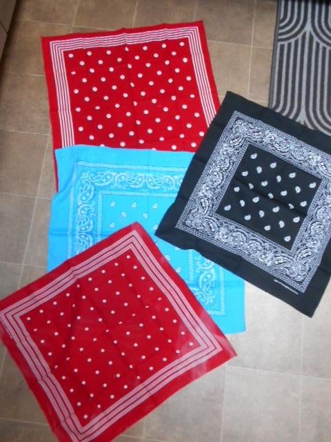 Boeren zakdoeken Nieuw / 4 voor 5 €, Ophalen of Verzenden, Nieuw