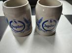 2 Vintage Jupiler Bierpullen - Stenen Bierpotten (Retro), Ophalen, Jupiler