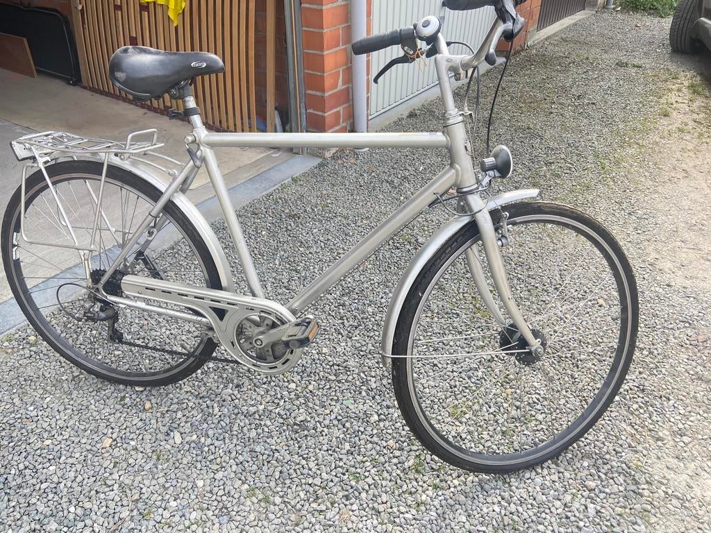 Retro Herenfiets, Fietsen en Brommers, Ophalen, Gebruikt