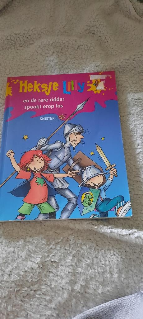 La sorcière Lilly et l'étrange chevalier sont hantés., Livres, Enlèvement ou Envoi, Comme neuf, Knitser