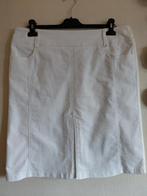 Witte jeans rok, maat 46/48, Gerry Weber, Kleding | Dames, Rokken, Wit, Maat 46/48 (XL) of groter, Ophalen of Verzenden, Zo goed als nieuw