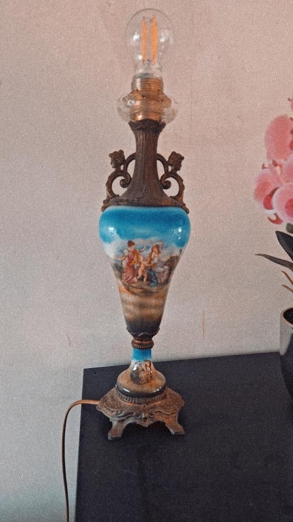 Lampe vintage, Ophalen