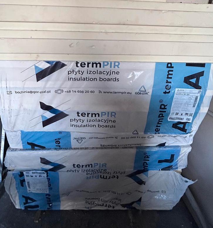 PIR isolatieplaten 140mm – 7,2 m² – Rd 6,5, Bricolage & Construction, Isolation & Étanchéité, Comme neuf, Isolation des murs, Enlèvement