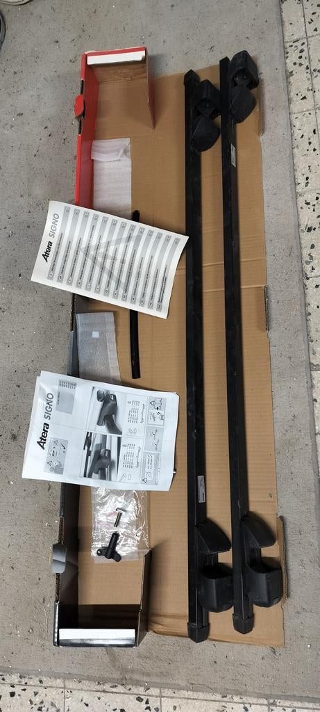 Barres de toit Atera, Enlèvement