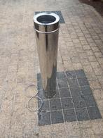 Dubbelwandige kachelpijp van 175 mm, lengte 100 cm, Ophalen