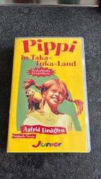 VHS video pipi langkous te koop, Cd's en Dvd's, Ophalen, Tekenfilm, Alle leeftijden, Zo goed als nieuw