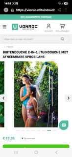 VONROC Buitendouch 2 in 1, Tuin en Terras, Ophalen