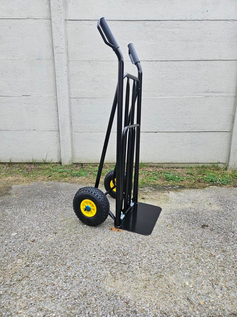 Camion à sac avec plate-forme, capacité de charge 250 kg à H, Enlèvement, Diable