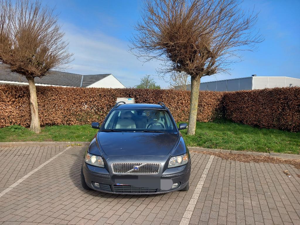 Volvo V50, Auto's, Volvo, 100 kW, Beige, Leder, 5 deurs
