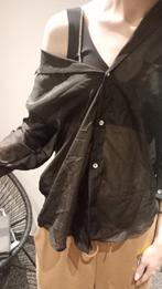 zwart doorschijnent jasje, Vêtements | Femmes, Vestes | Été, ANDERE, Enlèvement ou Envoi, Taille 36 (S), Comme neuf