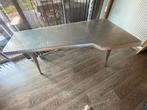 Bureau Aviateur de Luxe en aluminium argent, Enlèvement, Comme neuf, Bureau