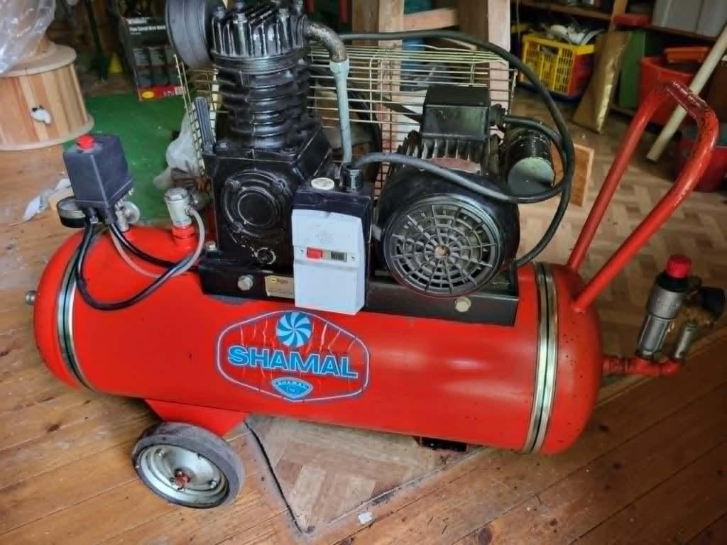 compressor SHAMAL, 25 tot 100 liter, Ophalen, Gebruikt, 6 tot 10 bar