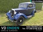 Morris Eight Saloon - 1935, Auto's, Achterwielaandrijving, Zwart, 20 kW, Blauw