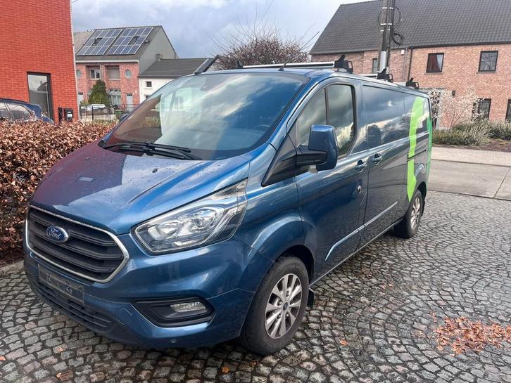 Ford Transit Custom L2H1 ( 15.000 + btw ), Auto's, Bestelwagens en Lichte vracht, Particulier, Trekhaak, Ford, Diesel, Ophalen