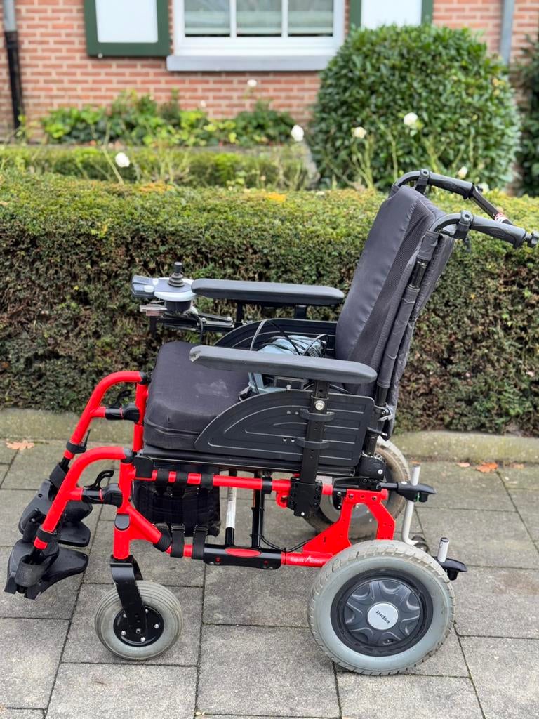 Opvouwbare Electrische rolstoel Alber esprit action 4 Alber, Ophalen of Verzenden, Inklapbaar, Zo goed als nieuw, Elektrische rolstoel