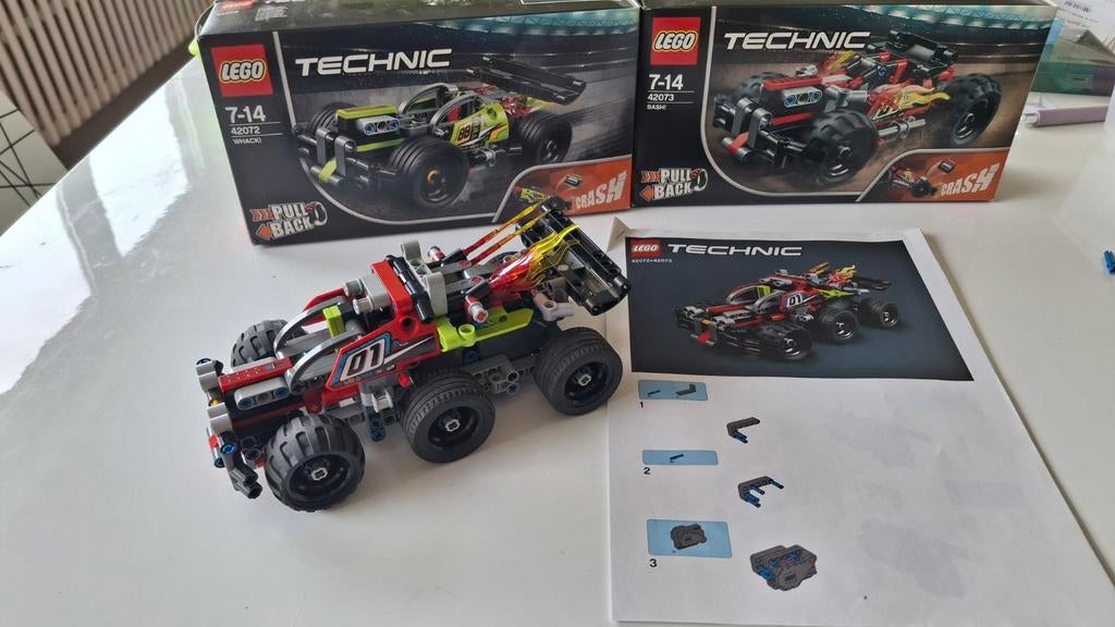 Lego technic set 42072+42073, Kinderen en Baby's, Lego, Accessoire, Ophalen of Verzenden, Zo goed als nieuw