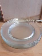Assiettes plates et creuses, Uni, Assiettes(s), Comme neuf, Verre