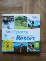 Duo spel: Wii Sports + Wii sports Resort in karton cover, Games en Spelcomputers, Refurbished, Ophalen of Verzenden, Eén computer