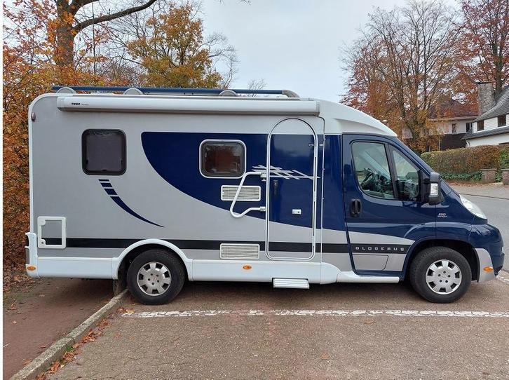 Dethleffs Globebus #PRIJSVERLAGING#, Caravans en Kamperen, Mobilhomes, Particulier, tot en met 3, Half-integraal, Dethleffs, Fiat