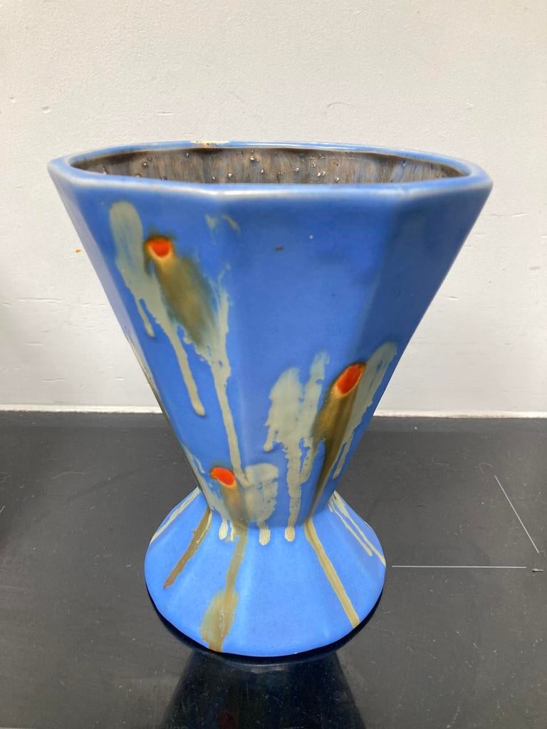 Geometrische Art Deco vaas, Antiek en Kunst, Antiek | Vazen, Ophalen